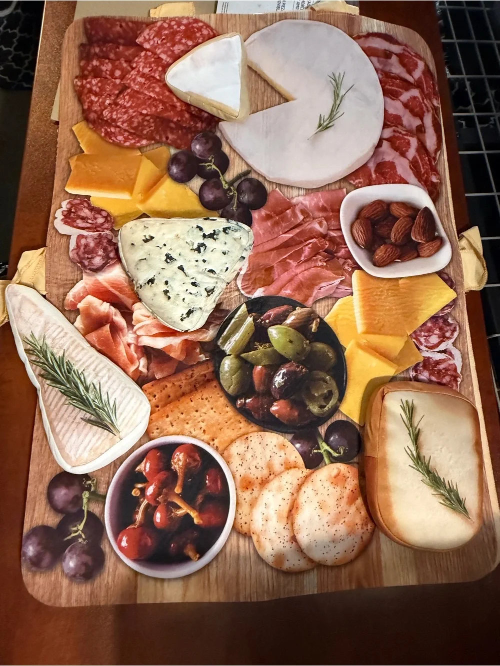 Amscan Charcuterie Board Costume - Adult Size Unisex - Picture 4 of 7